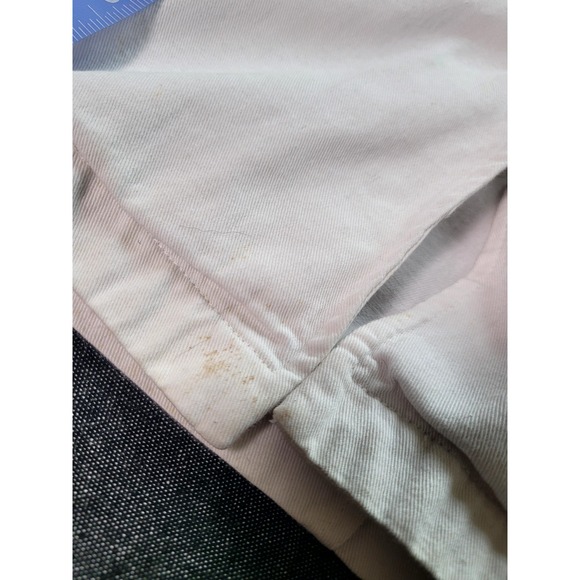 Vintage 80s All That Jazz‎ Midi Dress Tailored White Ruched Waist Button Up XS/S - Picture 15 of 16